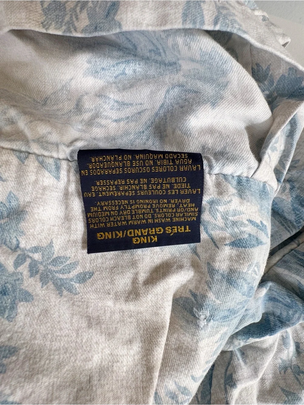 Ralph Lauren Coral Harbor King Duvet Cover with Shams